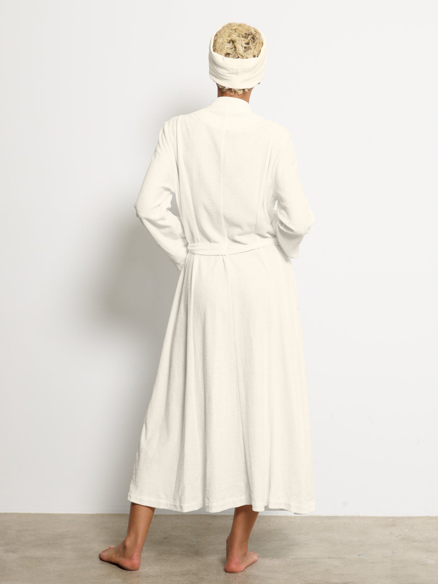 LONG ROBE OFF WHITE